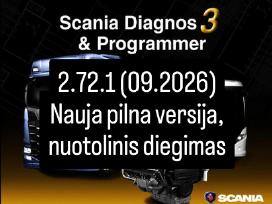Scania Sdp3 2.72.1 2026 nuotolinis diegimas