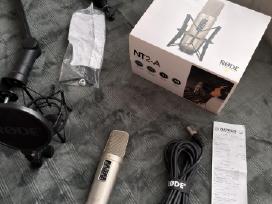 Rode Nt-2a mikrofonas su stovu