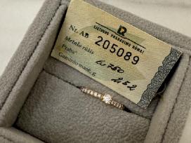 Marry Me by Ribas aukso žiedas su deimantais