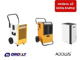Drėgmės surinkėjo nuoma - Gera kaina - Nuo 2 Eur
