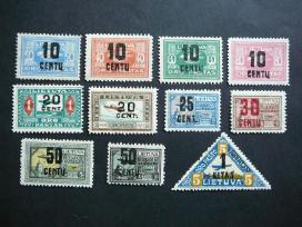 Lietuva 1922 Oro pastas svarus lit176sp