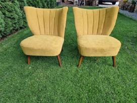 Vintažiniai mid century Coctail.st foteliai