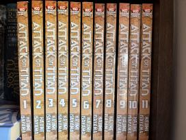 Manga komiksai Attack on Titan vol. 4-11
