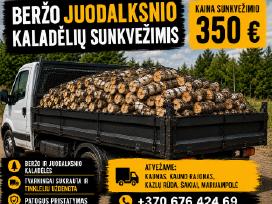 Malkos mažesniais kiekiais beržas arba mišrios
