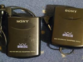 Belaidžiai Sony Fm mikrofonai