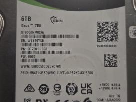 Seagate Exos 6tb Sas HDD 2022 metų