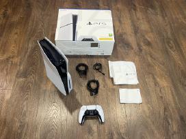 Playstation 5 Slim, Black & White, 1tb su CD