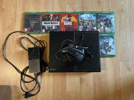 Xbox one + 6 žaidimai