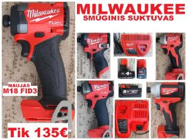 Milwaukee smūginis suktuvas 6 modeliai