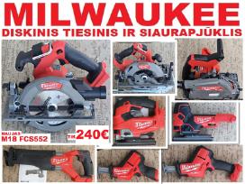 Milwaukee diskinis tiesinis ir siaurapjūklis