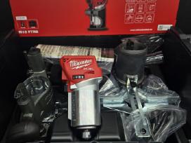 Milwaukee M18 Ftr8 frezeris ir kiti įrankiai