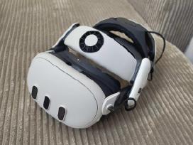 Meta Quest 3 512gb + Bobovr S3 Pro idealios būklės