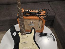 Elektrinė gitara + kūbas.