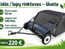 Sodo traktoriukų priedai