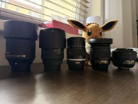 Nikon D500 + 5 objektyvai + priedai