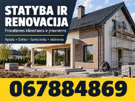 Statybos ir renovacijos darbai