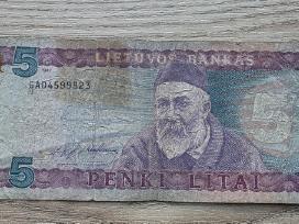1993 metų 5 litai Jablonskis pigus