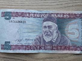 1993 metų 5 litai Jablonskis