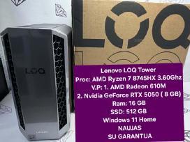 Naujas! Lenovo Loq Tower (ryzen7, gtx5050)