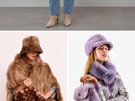 Kailiniai, kailiniai aksesuarai. Furs,fur hats
