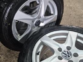 VW tiguan r17 ratlankiai su zieminem padangom