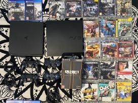 Ps4 Slim 1tb + PS3 Slim 320gb + Daug žaidimų