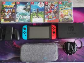 Nintendo Switch su žaidimais