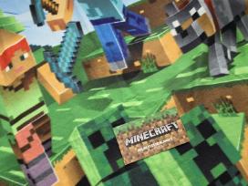 Naujas Mojang Minecraft flisinis pledas 130x170