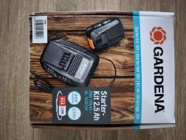 Akumuliatorius su įkrovikliu Gardena 18v/2.5ah P4a