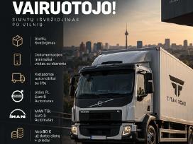 Vairuotojas-ekspeditorius Su C Kategorija