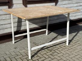 Darbo stalas su Ikea rėmu ir Osb stalviršiu