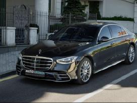 Mercedes s 350, W223, nuoma su vairuotoju