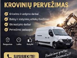 Baldų, daiktų pervežimas, išvežimas utilizavimas