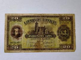 20 litų Lietuvos tarpukaris