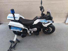 Vaikiškas elektrinis policijos motociklas