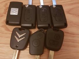 Citroen raktai korpusas raktas 0-616-96777