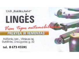 -Kita- -kita- Lingės lingių gamyba ir remontas lingės visų tipų automobili