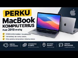 Nupirksiu Mackbook nuo 2018 metų