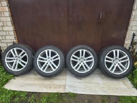 255/50 R19 komplektas su beveik naujom padangom