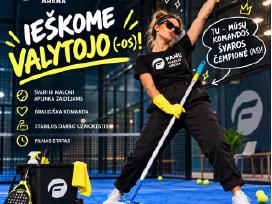 Valytoja / valytojas - pilnas etatas, prie Gariūnų