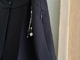 Fusion elegantiškos juodos kelnės su kantu (42