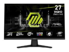 Monitorius Msi Mag 274fde 27 Fhd Rapid Ips