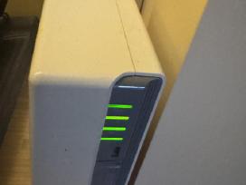 Nas211j ir 2 po 4tb serverinius HDD