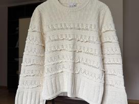 Naujas Yas Beige Knit Pullover megztinis