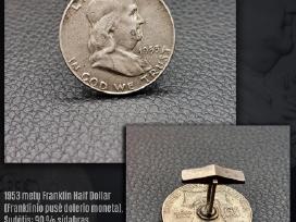 Sidabriniė sąsaga Franklin 1948–63 m. moneta JAV