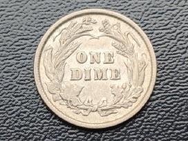 1 daimas 1899m. JAV sidabras 900