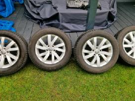 VW r16 ratlankiai su 23m Hankook padangom