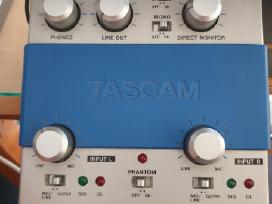 Parduodu išorinę garso plokštę Tascam Us-122