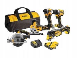 Dewalt Dck502p3 – 5 įrankių komplektas, visiškai n