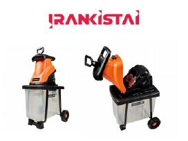 Elektrinis šakų smulkintuvas 3000 W, iki 45 mm 55l